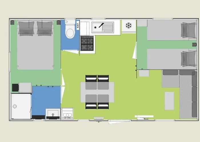 Camping 5 étoiles - Piscine - eeaibb